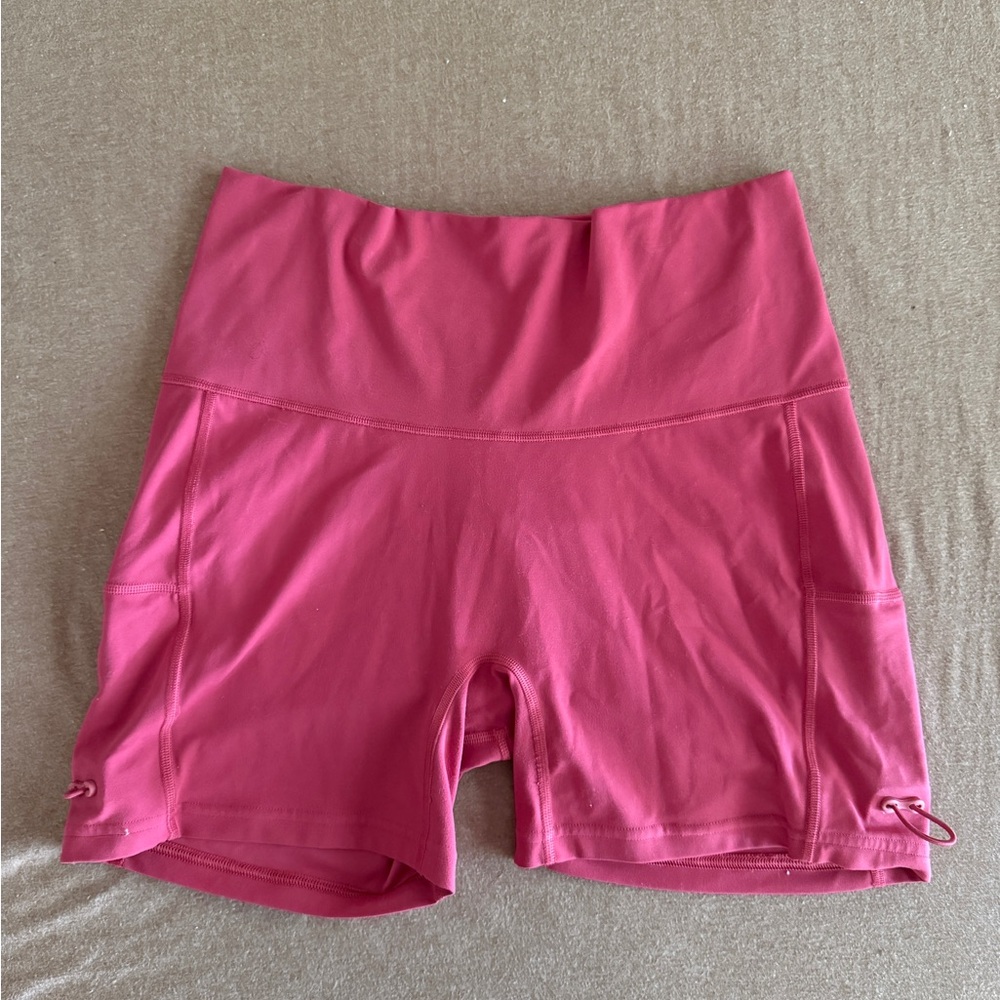 Gymshark Women's Pink Bike Shorts